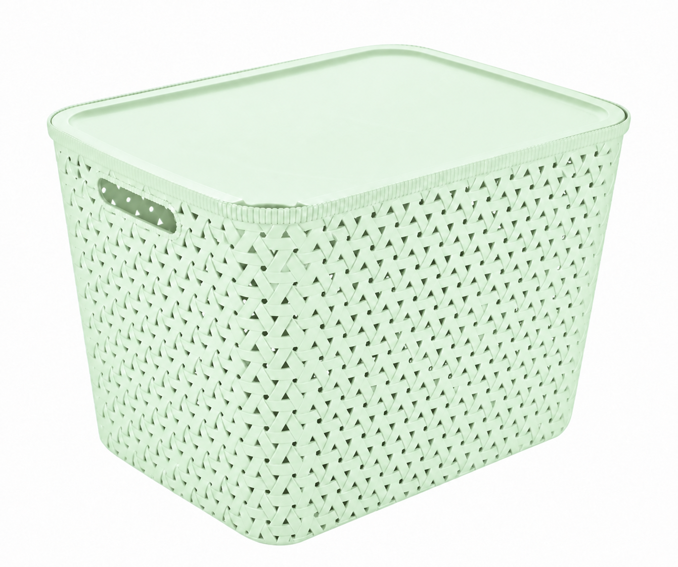 Picture of Caino Rtg Basket With Lid 28L - Assorted