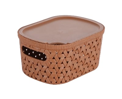 Picture of Caino Rtg Basket With Lid 2.3L - Assorted