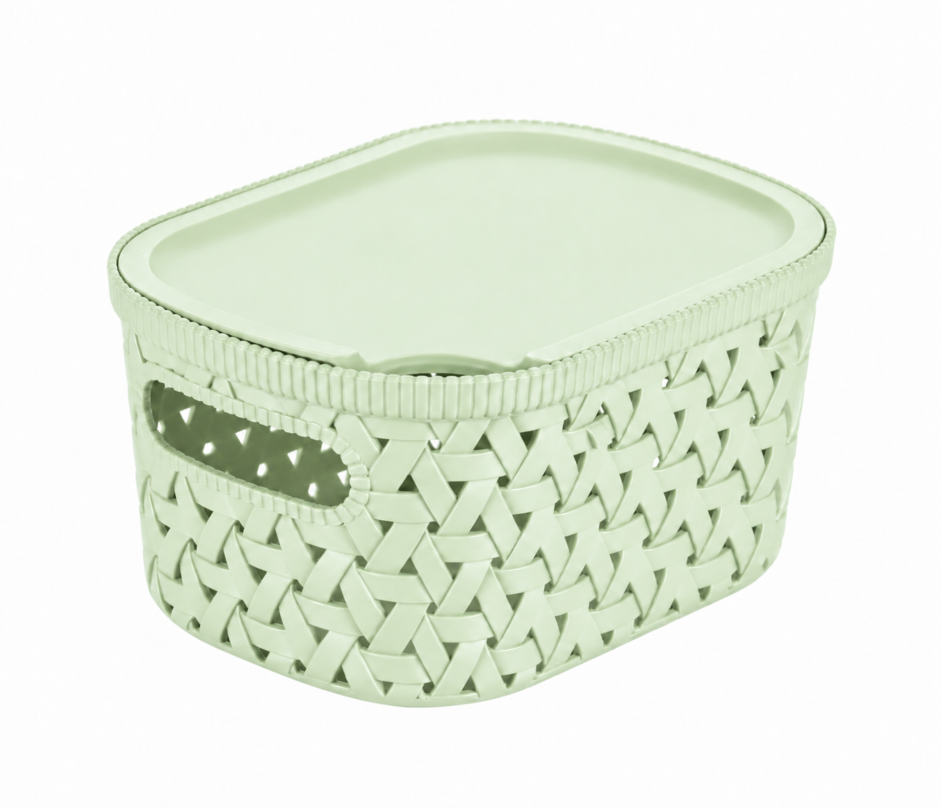Picture of Caino Rtg Basket With Lid 2.3L - Assorted
