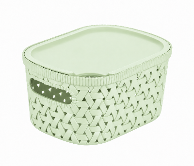 Picture of Caino Rtg Basket With Lid 2.3L - Assorted