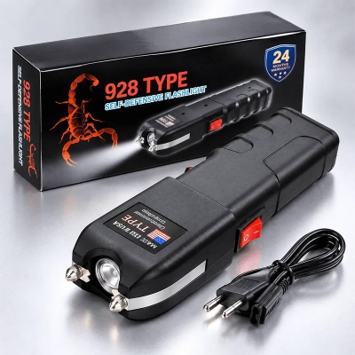 Picture of 928 Type Heavy Duty Stun Gun with LED Flashlight