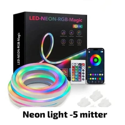 Picture of 5M Waterproof Outdoor USB 5V ARGB Neon Rope Light