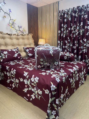 Picture of Premium 5-in-1 Twill Cotton Comforter Set - CFS-442