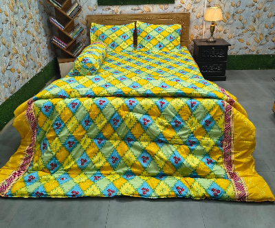 Picture of Premium 5-in-1 Twill Cotton Comforter Set - CFS-433