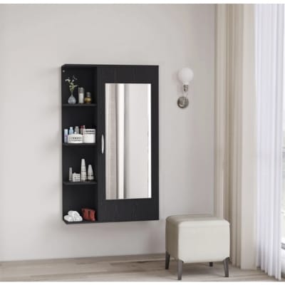Picture of Furniture Express Wall Attached Mirror With Cabinet