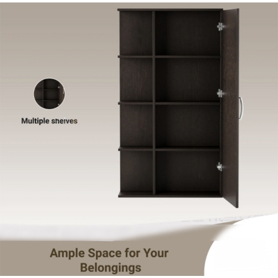 Picture of Furniture Express Wall Attached Mirror With Cabinet