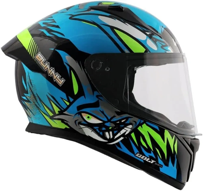 Picture of Vega Bunny Black Blue Helmet