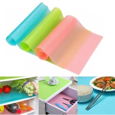 Picture of Anti Slip Fridge Mat Refrigerator Liner Kitchen Drawer Cabinet Pad 
