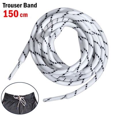 Picture of 150cm Round Band Non-elastic Rope for Trouser Shorts Hoodies Pants Trunks Shoe Laces Int: One size