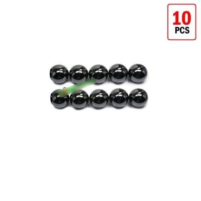 Picture of 10 pcs x 10mm Round Magnet Ball Spherical Ferrite Magnets Powerful Buzzing Magnetic Balls 