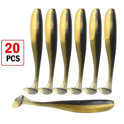 Picture of 20 pcs x Small Bionic Fishing Lure Soft PVC Fishing Lures Multicolor