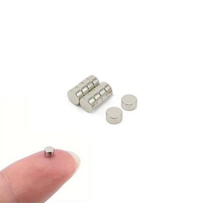 Picture of 10 pcs x Round (4x3mm) Neodymium Magnet Powerful Disk N35 NdFeB Rare Earth Magnets 