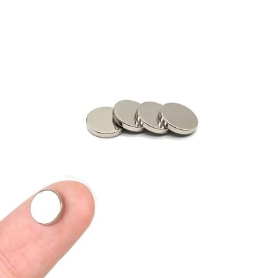 Picture of 5 pcs x Round (8x2mm) Neodymium Magnet Powerful Disk N35 NdFeB Rare Earth Magnets 