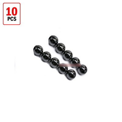 Picture of 10 pcs x 5mm Round Magnet Ball Spherical Ferrite Magnets Powerful Buzzing Magnetic Balls 5mm