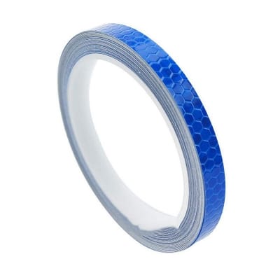 Picture of 8M x 1cm (Blue) Reflective Sticker Bicycle Motorcycle Car Bumper Reflective Stickers Tape