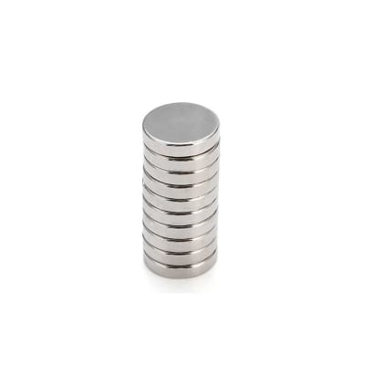 Picture of 5 pcs x Round (12x3mm) Neodymium Magnet Powerful Disk N35 NdFeB Rare Earth Magnets 