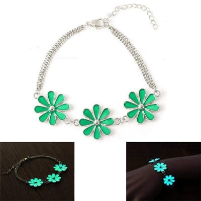Picture of Luminous Flower Love Star Bracelet Glowing In The Dark Fluorescent Pendant Bracelet Jewelry For Women - Bracelet For Women - Bracelet 