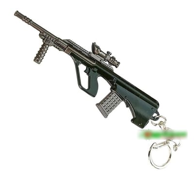 Picture of Metal AUG A3 Model Keychain AUGA3 Keyring Key Holder