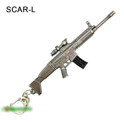 Picture of Metal SCAR-L Model Keychain SCARL Keyring Key Holder SCARL