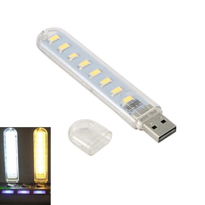 Picture of Pen Drive Style 8-LED USB Light 5V USB LED Emergency Night Light 