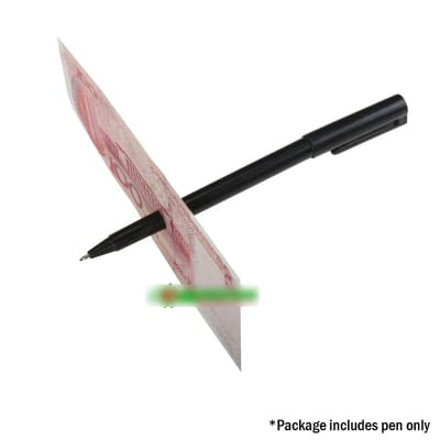 Picture of Magnet Magic Trick Pen Penetration Paper Magic PVC Toy Pen Black