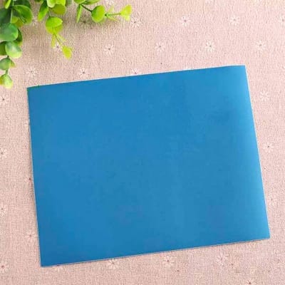 Picture of 20×15cm Nylon Cloth Sticker Self Adhesive Waterproof Fabric Hole Repair Patch Stickers Sky Blue