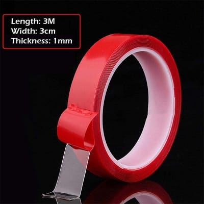 Picture of (3Mx3cmx1mm) Nano Magic Tape Double Sided Adhesive Heavy Duty Mounting Gel Tapes 