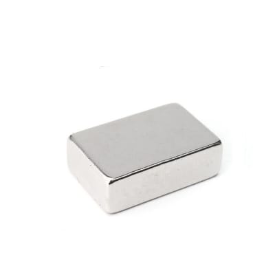 Picture of Rectangular (30x20x10mm) Neodymium Magnet Powerful Block Bar N35 NdFeB Magnets Silver