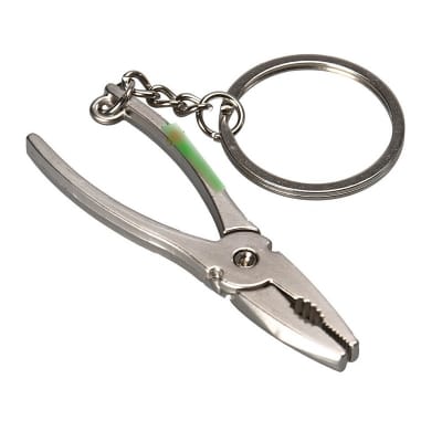 Picture of Metal Plus Tool Keyring Pliers Keychain Mini Tools Key Ring Key Holder Silver