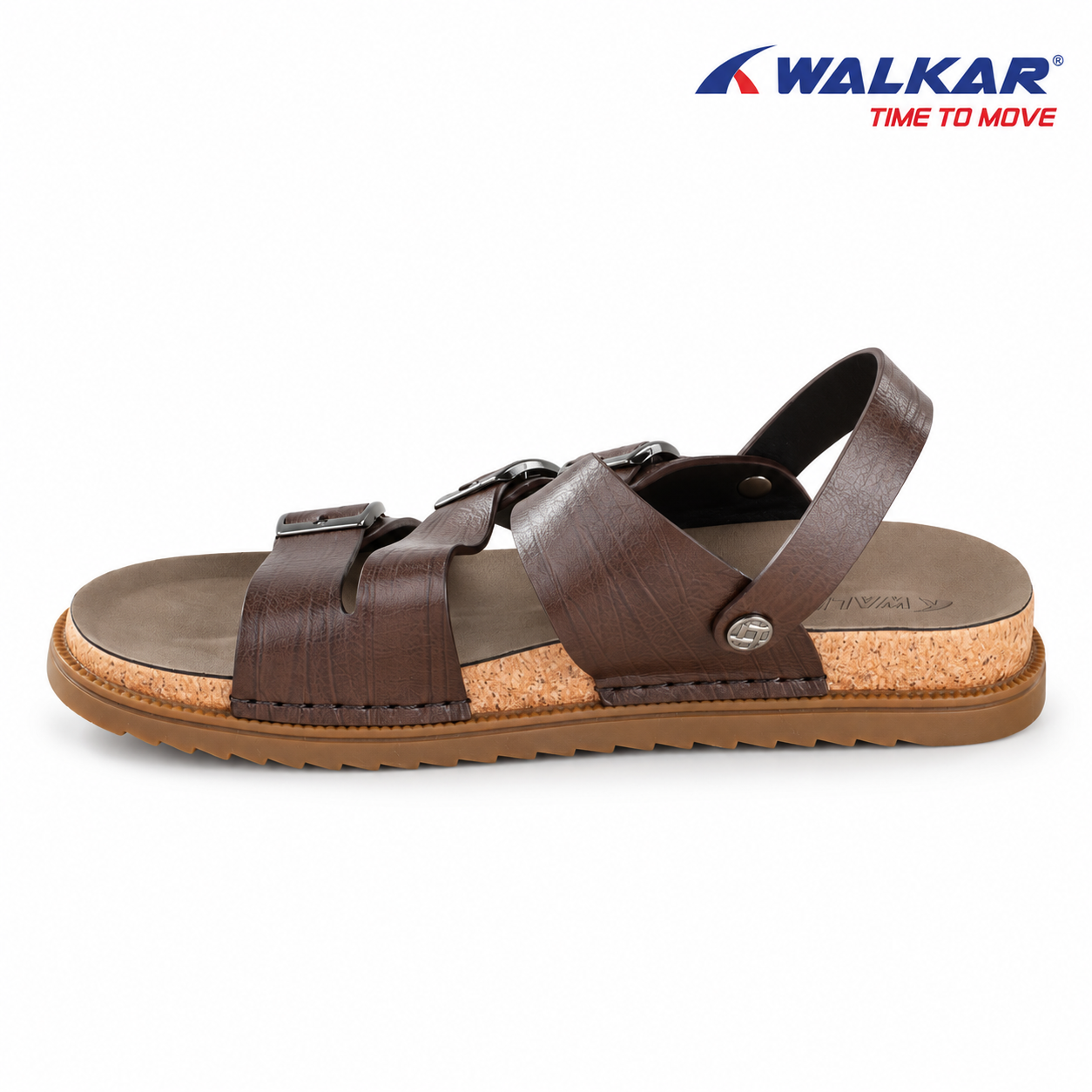 Picture of Mens Sandal CKD Brown 