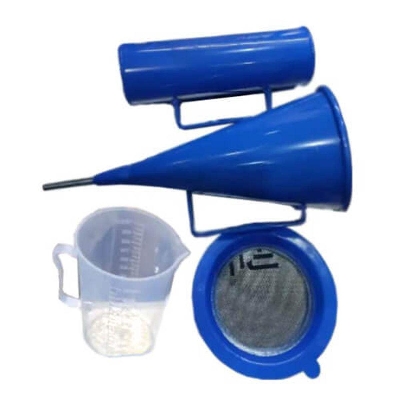 Picture of Marsh Funnel Viscometer with Measuring Jug Navy Blue