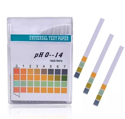 Picture of Universal pH Test Paper Strip (pH 0-14) White