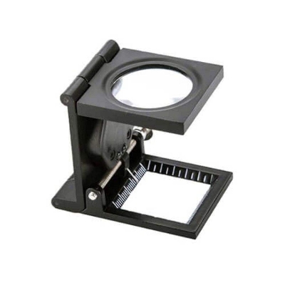 Picture of Counting Glass 10X Linen Testers Magnifier Black