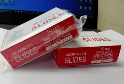 Picture of Microscope Glass Slide Plain Glass 76 mm 72 Pcs 