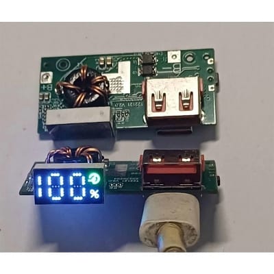 Picture of Power Bank Circuit Green