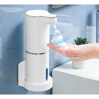 Picture of Sensor Hand Wash Dispenser | Rechargeable Touchless Soap Dispenser White