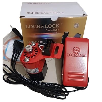 Picture of LOCK&LOCK Sewing Machine Motor 220V 100W 7000RPM-Genuine Red