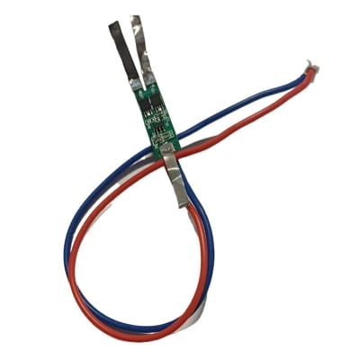 Picture of 2s Lithium Ion BMS with Silicon Wire Green