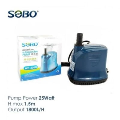 Picture of SOBO WP-200D Submersible Pump 25Watt For Aquarium Sump Filter Pump 270 gm