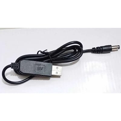 Picture of 5V to 9V Booster Cable For Mini UPS Black