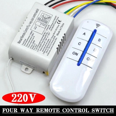 Picture of 4 Way Digital Wireless Remote Control Switch 