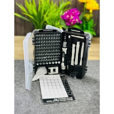 Picture of 115 item Screwdriver set Black