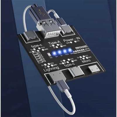 Picture of High-Quality DT3 USB Type-C/A, Lightning, Micro Input Signal Detection Board for Metal Detectors Black