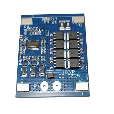 Picture of TZT 3S 12V 25A BMS 18650 Lithium BattAery Protection Board 11.1V 12.6V Anti-Overcharge With Balance And Temperature Control Navy Blue