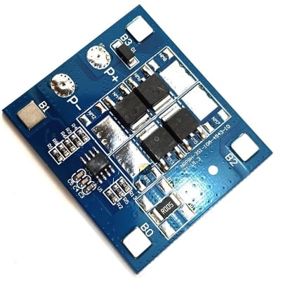 Picture of Balance BMS 12V 10A 18650 Bettery Blue