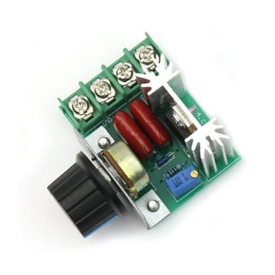 Picture of 110V 220V SCR Voltage Power Regulator Speed Controller 220 V LED Dimmer Motor 12V Power Supply Module 2000W 4000W 5000W 10000W Green