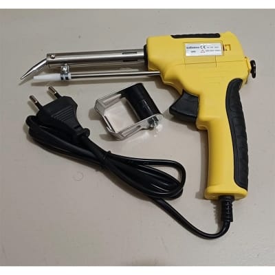 Picture of 60W Automatic Feed Soldering Iron Gun – External Thermal Manual Welding Tool Glow Yellow