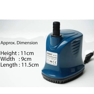 Picture of SOBO Aquarium 35 Watt Submersible Pump For Sump Filter WP-300D–SA Liquidation centre 