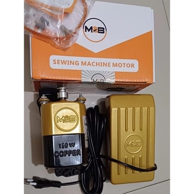 Picture of Sewing Machine Motor 220V 150W 9000RPM With Foot Pedal Controller-100% Copper Guaranteed-New Model 