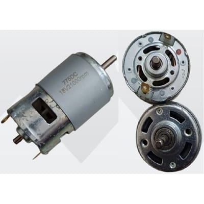 Picture of 775 DC Motor 12V-18V-24V 360W 21000 RPM 5mm Shaft Double Ball Bearing High Torque Large Power With Bracket DIY for Mini Angle Grinder-Table Saw Drill-Electrical Tools-Mini Generator Project-Granding Machine-Drill Machine-Water Pump & Sprayer Et 